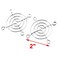GDQLCNXB 8Pcs 50x50mm Fan Protective Cover 3D Printer Accessories PC Case Laptop Cooling Fan Safety Metal Grill Protector