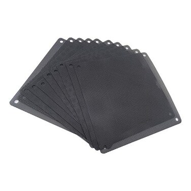 HFEIX 140mm Fan Filter 10 Pack Black Computer Fan Grill Cover