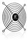 Noctua NAFG112 Sx2 Fan Grills for 120mm Fans Set of 2 Black