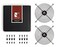 Noctua NAFG112 Sx2 Fan Grills for 120mm Fans Set of 2 Black