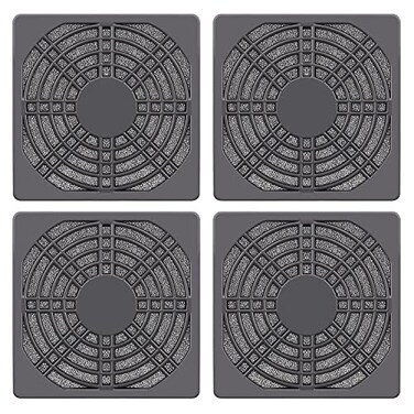 Wathai 80MM PC Fan Dust Filter Cover Computer Mess 4 Pack