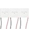 Alinan 3pcs TEC112704 Semiconductor Refrigeration Tablets TEC112704 12V 4A Heatsink Thermoelectric Cooler Cooling Peltier Plate Module 40x40MM