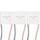 Alinan 3pcs TEC112704 Semiconductor Refrigeration Tablets TEC112704 12V 4A Heatsink Thermoelectric Cooler Cooling Peltier Plate Module 40x40MM