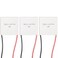 Alinan 3pcs TEC112704 Semiconductor Refrigeration Tablets TEC112704 12V 4A Heatsink Thermoelectric Cooler Cooling Peltier Plate Module 40x40MM