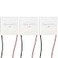 Alinan 3pcs TEC112705 Semiconductor Refrigeration Tablets TEC112705 12V 5A Heatsink Thermoelectric Cooler Cooling Peltier Plate Module 40x40MM