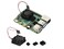 Easycargo Raspberry Pi 4 Heatsink Fan Kit Cooler 25mm Fan Heatsink for Cooling Raspberry Pi 5 4 3 Electronics Robotics Development Boards DIY 2505 25x25x7mm 33V 5V Quite Mini Fan Small