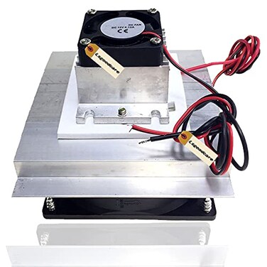 Lsgoodcare DIY Peltier Cooler Kit 12Volt Semiconductor Thermoelectric Cooler Peltier Cooling System TEC112706 Peltier Heatsink Module kit