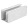 Jeanoko 100 40 40MM Steady Aluminum Heat Sink U Type TO3P Heat Cooling Fin Dense Tooth Heat Cooler Fin Thermal Conductivity Cooling Radiator