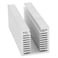 Jeanoko 100 40 40MM Steady Aluminum Heat Sink U Type TO3P Heat Cooling Fin Dense Tooth Heat Cooler Fin Thermal Conductivity Cooling Radiator