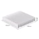 Hilitand Aluminium Heatsink Good Thermal Conductivity Heat Sink Cooling Fin 100x100x18mm