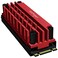 archgon Archgon HS1110 SSD Heatsink Cooler for PCIe NVMe M2 2280 SSD for Workstation Server Rugged Computer IPC Industrial Computer Gaming PC Use Red