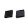 bnafes Aluminum Heatsink Chipset Heat Radiator Cooling Fin Heatsink 40mm x 40mm x 11mm Black10pcs