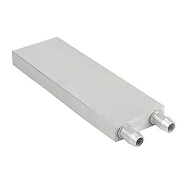 BXQINLENX Aluminum Water Cooling Block for CPU Graphics Radiator Heatsink 40x 120White