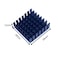 Easycargo 10pcs 28mm Heatsink Kit 28mmx28mmx10mm 3M 8810 Thermal Conductive Adhesive Tape Cooler Aluminum Heatsink Fins for Cooling GPU Chips IC Chips Modules 28x28x10mm