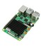 Easycargo 4pcs 40mm Heatsink 40x30x5mm pre Applied 8810 Thermal Conductive Tape Cooling Aluminum Heatsink for Cooling Raspberry Pi 4 M2 SSD NVMe Mini SATA mSATA 4 pcs 40mmx30mmx5mm
