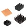 Easycargo Raspberry Pi 4 Heatsink Fan Kit for Cooling Raspberry Pi 5 4 3 30mm Fan Heatsink for Electronics Robotics Development Boards DIY 3007 30x30x7mm 5V 33V Quite Mini Fan Small Black 1 Pack