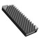 1 one M2 Heatsink Cooler NVMe M2 2280 SSD DoubleSided Heat Sinks with Silicone Thermal Pad for PCPS5 Grey
