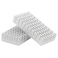 Unxuey Aluminium Heatsinks Radiator Fin 50x25x10mm Cooler Heat Sink for Cooling LED IC Chips CPU GPU VGA Pack of 10