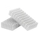 Unxuey Aluminium Heatsinks Radiator Fin 50x25x10mm Cooler Heat Sink for Cooling LED IC Chips CPU GPU VGA Pack of 10
