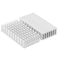 Unxuey Aluminium Heatsinks Radiator Fin 50x25x10mm Cooler Heat Sink for Cooling LED IC Chips CPU GPU VGA Pack of 10