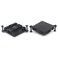 Unxuey Aluminum Computer PC North Bridge South Bridge Aluminum Heat Sink Radiator Cooling Fin Motherboard chip Cooler with Fixing Hole 6Pcs Set