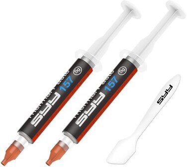 SYY Thermal Paste with Tool kit 10 Grams CPU Paste Thermal Compound Heatsink for ICProcessorCPUGPUAll Coolers