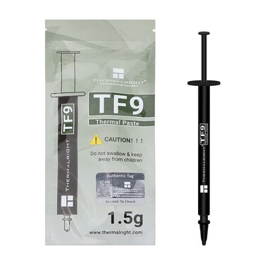 Thermalright TF9 15g Thermal GreaseThe High Performance Thermal Paste for Cooling All Processors Heat Sink Paste High Durability 15Wm Graphics Cards and Heat Sinks in Computers and Consoles