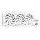 ID-COOLING IDCOOLING FX360 PRO White Liquid CPU Cooler for Desktop 360mm AIO Cooler 3 x 120mm Highefficient Fans Special CD Pattern Pump Header Intel AMD Compatible