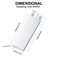 DIYhz Aluminum Water Cooling Block Liquid Water Cooler Heat Sink System for PC Computer CPU Graphics Radiator Heatsink Endothermic Head Silver40mm x 120mm x 12mm
