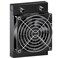 Clyxgs Water Cooling Radiator 8 Pipe Aluminum Heat Exchanger Radiator with Fan for PC CPU Computer Water Cool System DC12V 80mm Black