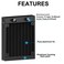 Clyxgs Water Cooling Radiator 8 Pipe Aluminum Heat Exchanger Radiator with Tube for PC CPU Computer Water Cool System DC12V 80mm