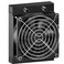 Clyxgs Water Cooling Radiator12 Pipe Aluminum Heat Exchanger Radiator with Fan for PC CPU Computer Water Cool System DC12V 120mm Black