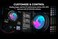 ID-COOLING IDCOOLING SL360 CPU Liquid Cooler with Display Customizable 21 LCD Display for Images or Performance Metrics 360mm AIO Cooler Three AF127 ARGB Fans Fits IntelAMD