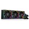 ID-COOLING IDCOOLING SL360 CPU Liquid Cooler with Display Customizable 21 LCD Display for Images or Performance Metrics 360mm AIO Cooler Three AF127 ARGB Fans Fits IntelAMD