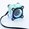 ASHATA R3 RGB Colorful PC Water Meter Water Cooling Meter Indicator with G14 Female Thread for Computer Water Cooling