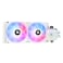 Thermalright Aqua Elite 240 White V3 Liquid CPU Cooler 240 Cooling Row Size 2 x 120mm PWM Fans SFDB Bearingsfor AM4AM5 Intel LGA1150115111551156120017001851Desktop CPU Cooler 240mm AIO
