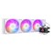 Thermalright FW 360 White ARGB360mm AIO CPU Liquid CoolerIPS LCD Screen with 320 240 Resolutionfor AM4AM5Intel LGA170024 inchMagnetAbsorbent LCD Screen for Images White