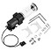 Diyeeni 19W 12v CPU Water Cooling Pumpe Reservoir DIY Combo 800LH G 14 Thread Port PC CPU Water Cooling System Heat Exchanger Tool Transparent Acrylic Material Easy Install110mm