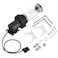 Diyeeni 19W 12v CPU Water Cooling Pumpe Reservoir DIY Combo 800LH G 14 Thread Port PC CPU Water Cooling System Heat Exchanger Tool Transparent Acrylic Material Easy Install110mm