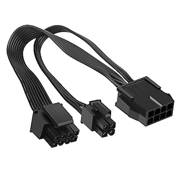 OwlTree 2 Pack EPS12V CPU 8 Pin Female to CPU ATX 8 Pin and ATX 4 Pin Male Power Supply Extension Cable EPS 12V for Motherboard 106 inch
