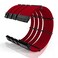 SMEOZZ 16AWG PSU Cable Extension Kit with Cable Combs1x24pin ATX1x8pin44 EPS2x8pin62 PCIE Extension CableCable Extension PC Sleeved Cables 30cm LengthPower Supply Extension Cable KitRed