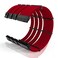 SMEOZZ 16AWG PSU Cable Extension Kit with Cable Combs1x24pin ATX1x8pin44 EPS2x8pin62 PCIE Extension CableCable Extension PC Sleeved Cables 30cm LengthPower Supply Extension Cable KitRed