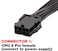 TeamProfitcom ATX CPU 8 Pin Power Extension Cable CPU 8 Pin Female to 844 Pin Male EPS12V Extension Cable for Motherboard 32 Inches