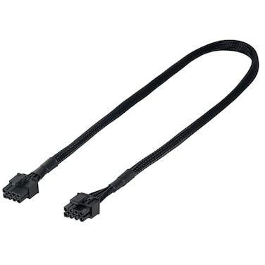 YSIUENG PCIE Cable for EVGA 65CM Male to Male 8 Pin to 62 Pin GPU Power Cable for EVGA G G2 G3 G5 G6 GA GM GT P2 P T2 T3 Black 18AWG 65cm