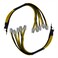 Onyehn 6Pin PCIE Mining Power Supply Connector Cable 40cmfor Bitmain Antminer APW7 APW3 PSU L3 D32 Pack