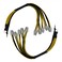 Onyehn 6Pin PCIE Mining Power Supply Connector Cable 40cmfor Bitmain Antminer APW7 APW3 PSU L3 D32 Pack