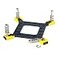QINIZX Adjustable Motherboard Backplate CPU Heatsink Mounting Bracket Kit Compatible with Intel LGA 775 1150 1155 1156 1366 Motherboard CPU Radiator Holder Backplate Snap Fix Screw Bolts
