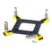 QINIZX Adjustable Motherboard Backplate CPU Heatsink Mounting Bracket Kit Compatible with Intel LGA 775 1150 1155 1156 1366 Motherboard CPU Radiator Holder Backplate Snap Fix Screw Bolts