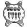 BAOYOU AM4 Mounting Bracket Cooling Cooler Water Series Kit CPU Fan Bracket for Hydro H45 H55 H60 H75