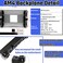 HuGuWdy AMD AM4 Backplate CPU Heatsink Bracket Motherboard Mounting Hole 90x54mm Socket AM4 Compatible